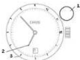 Oris ProDiver Chronograph - 2^st tildzone op draalbare wiljerplaatring met verticale kron. - 1