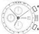 Oris Artelier Calibre 113 - Telemeteinteilung – Distanzen messen. - 1