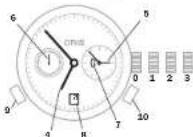 Oris Artelier Calibre 111 - nokonum: Saat ayan pozisyonu - 1