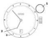 Oris Aquis Great Barrier Reef - 2nd time zone indicator on inner rotating bezel with vertical crown. - 1