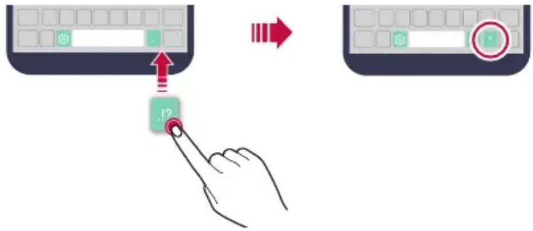 LG M320n - Modification de la disposition du clavier QWERTY - 1