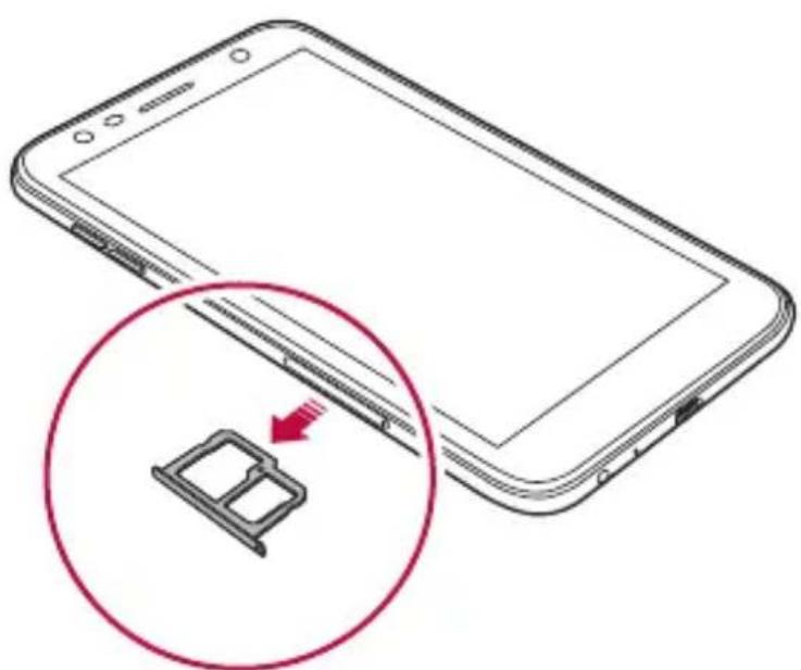 LG M320n - Installation de la carte SIM - 3