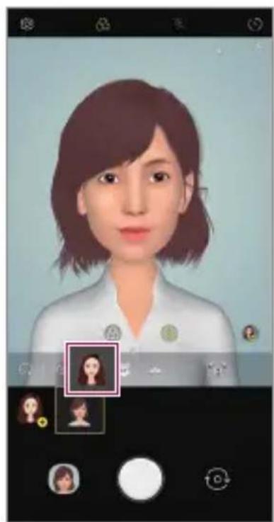 LG LMV500EM - Utilisation de mon avatar, AR emoji, AR sticker - 2