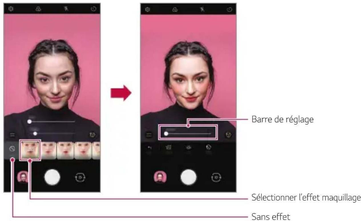 LG LMV500EM - Maquillage pro - 2