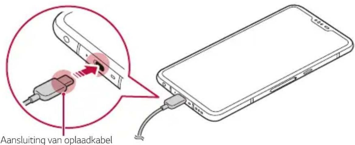 LG LMV500EM - Batterij opladen - 1