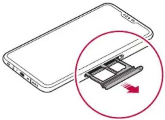 LG LMV500EM - SIM-Karte einlagen - 3