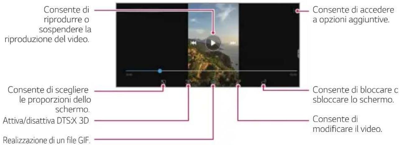 LG LMV500EM - Riproduzione di un video - 1