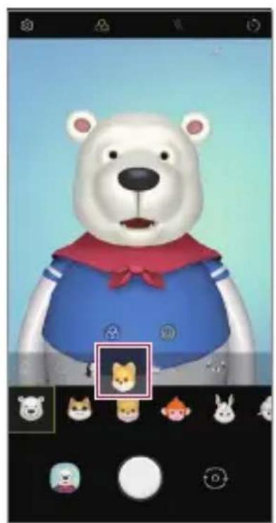 LG LMV500EM - Using My Avatar, AR Emoji, AR Sticker - 2