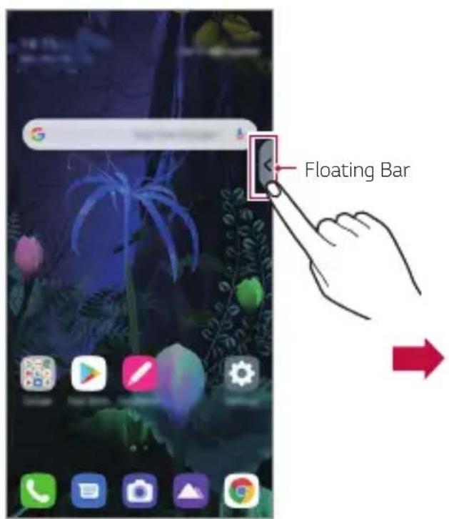 LG LMV500EM - Floating Bar öffnen und schließen - 1