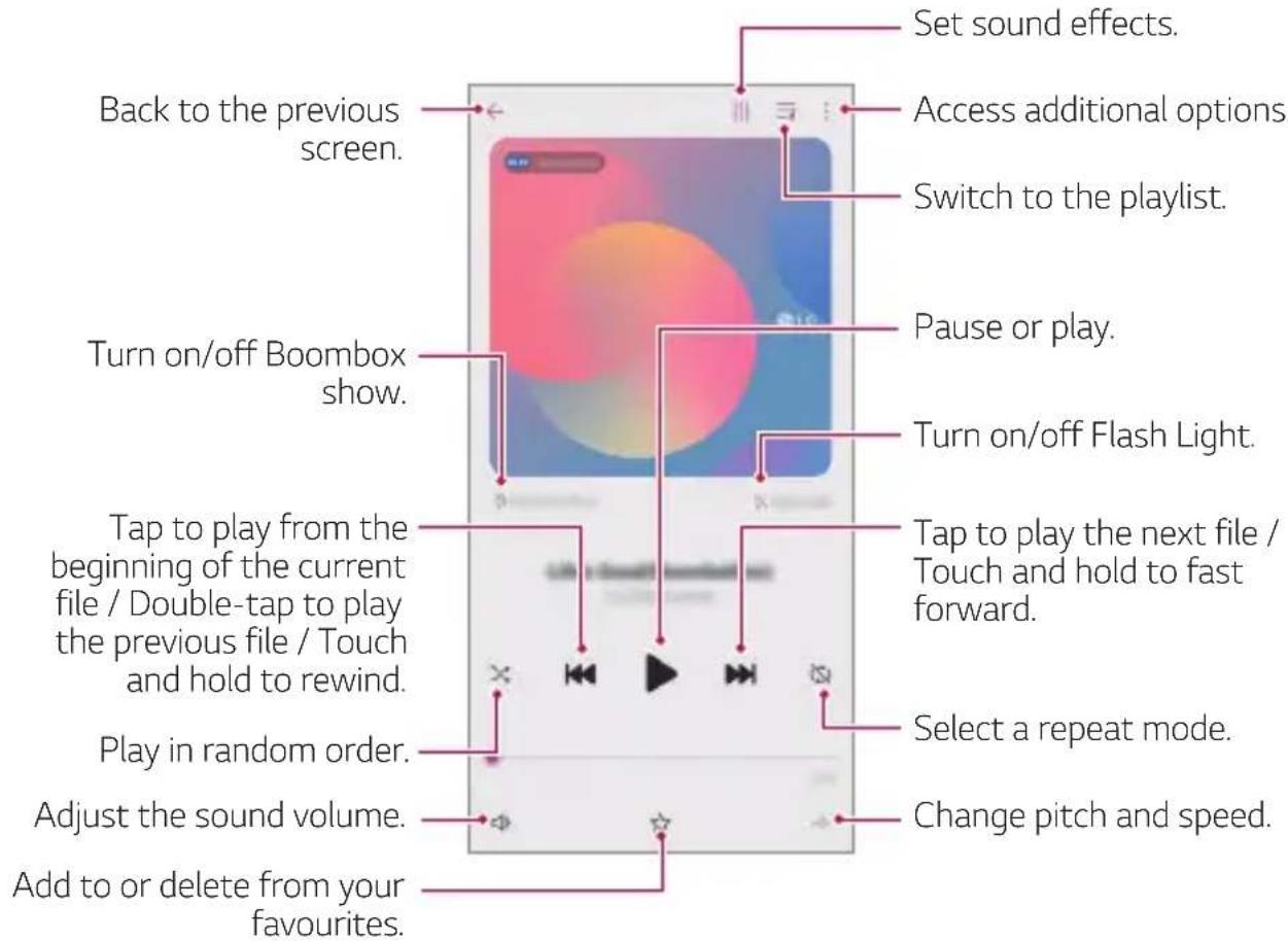 LG LMV500EM - Music - 1