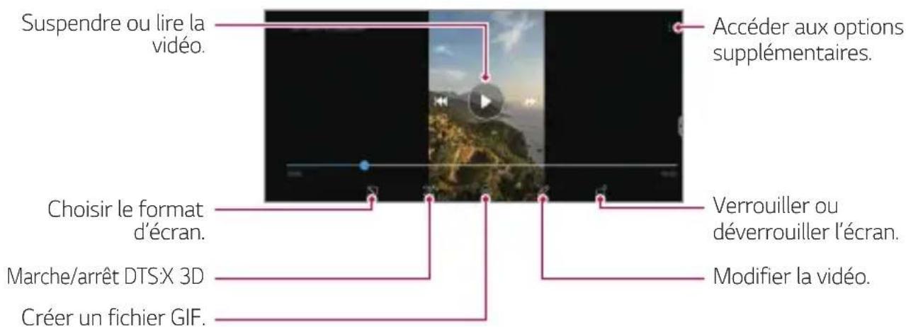 LG LMV500EM - Lecture d'une vidéo - 1