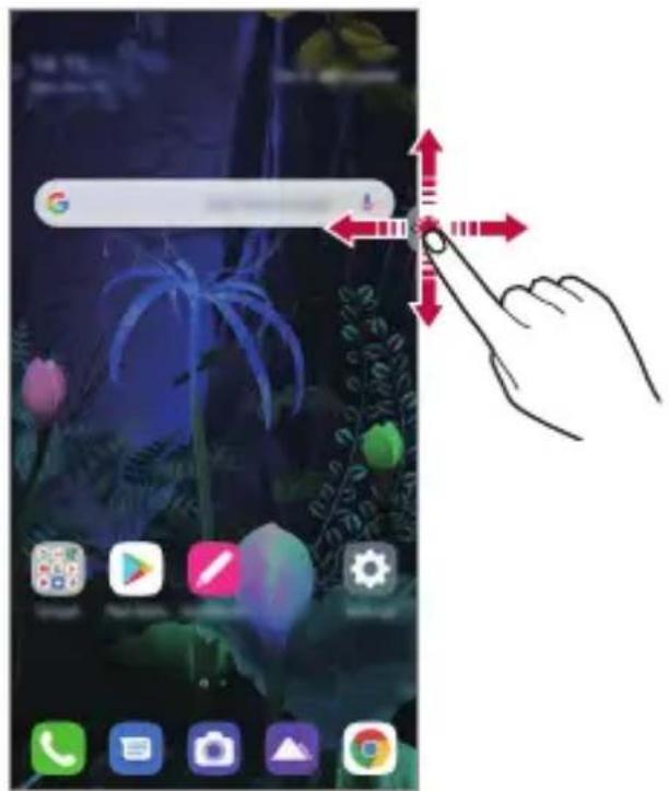 LG LMV500EM - Déplacement de la floating bar - 1