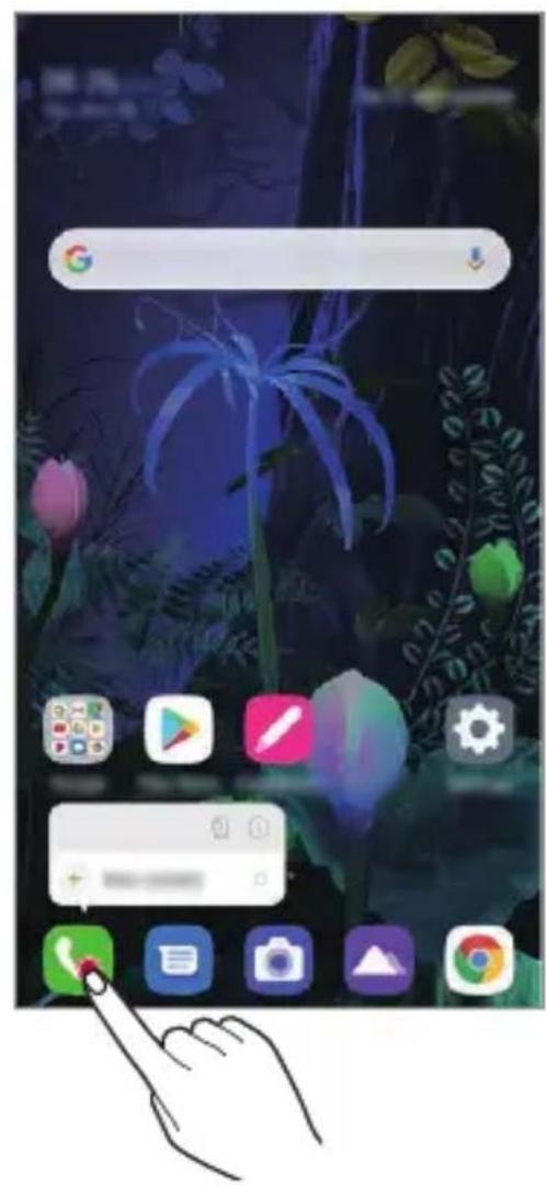 LG LMV500EM - Scorciatoie applicazioni - 1