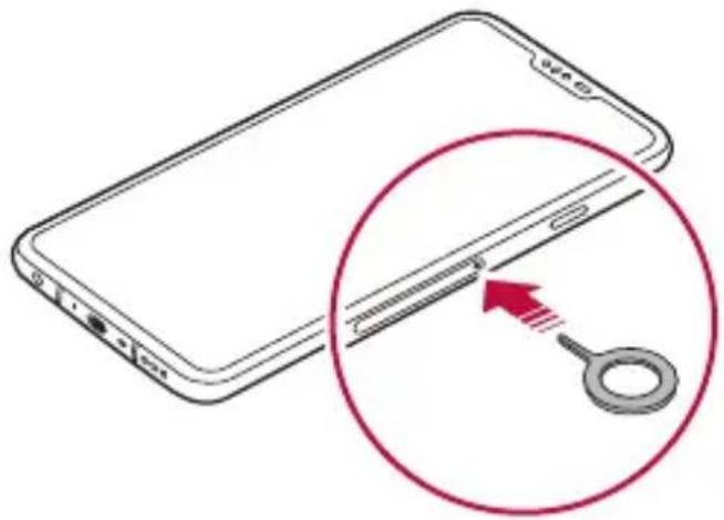 LG LMV500EM - SIM-Karte einlagen - 2