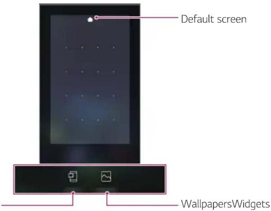 LG LMV500EM - Making Changes to Dual Screen Home - 1