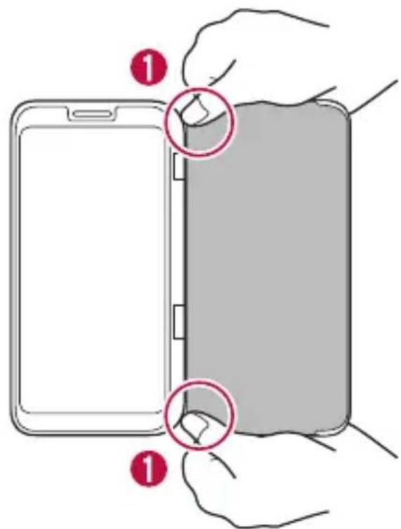 LG LMV500EM - Removing the mobile phone from the product - 2