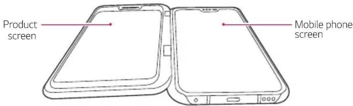 LG LMV500EM - When using two screens - 1