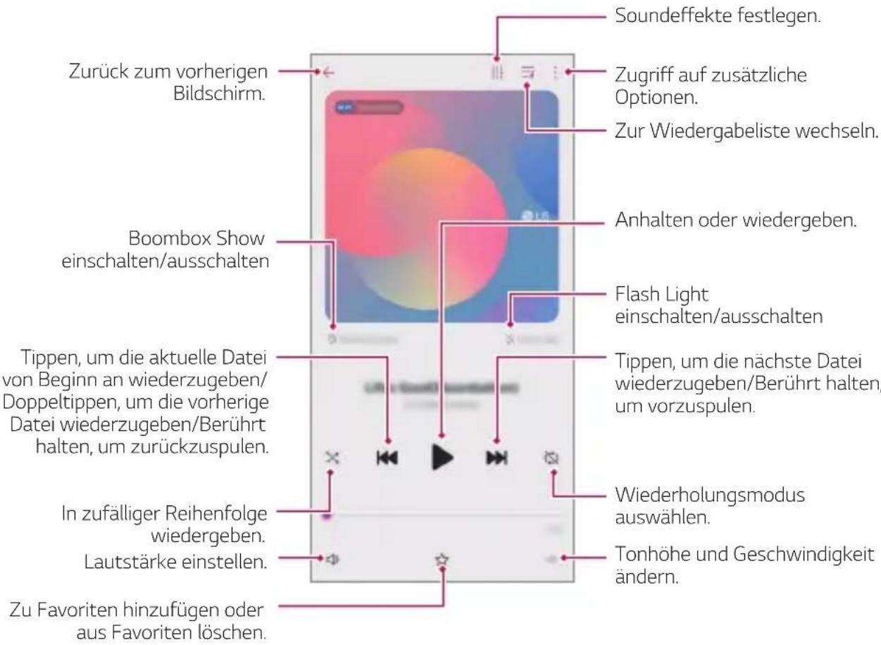 LG LMV500EM - Musik - 1