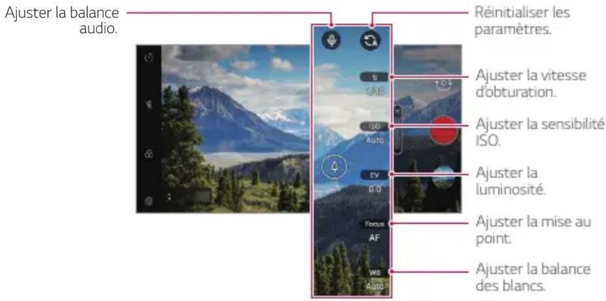 LG LMV500EM - Mode vidéo manuelle - 1