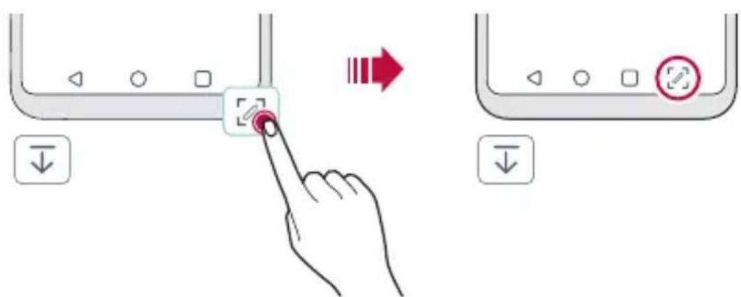LG LMV500EM - Modification des touches tactiles de l'écran d'accueil - 1