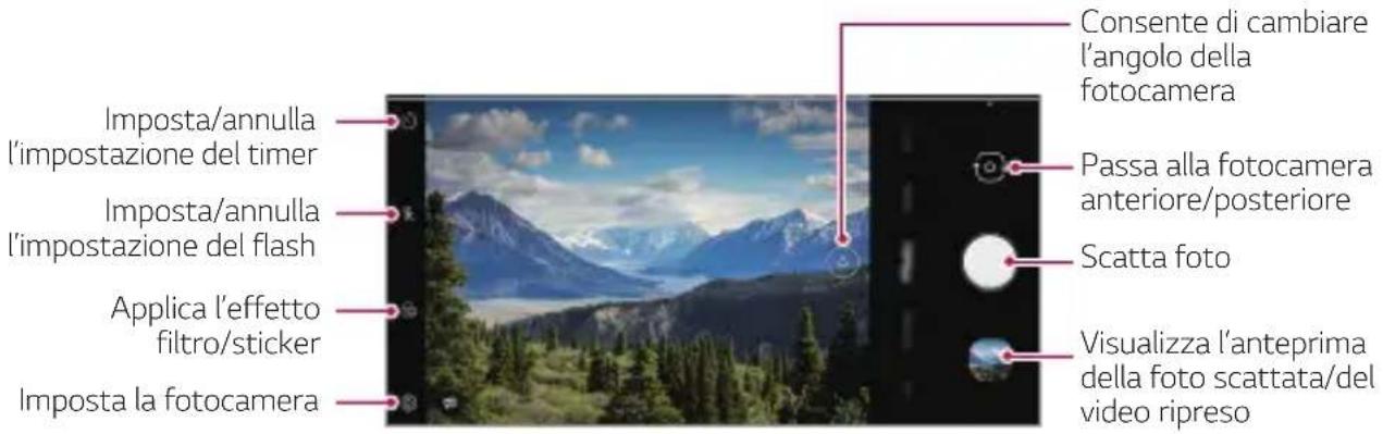 LG LMV500EM - Funzioni principali della fotocamera - 1