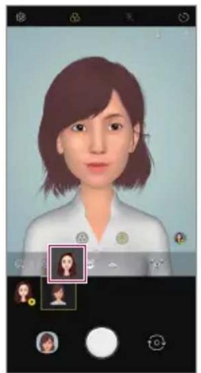LG LMV500EM - Uso di My Avatar, AR Emoji, AR Sticker - 1