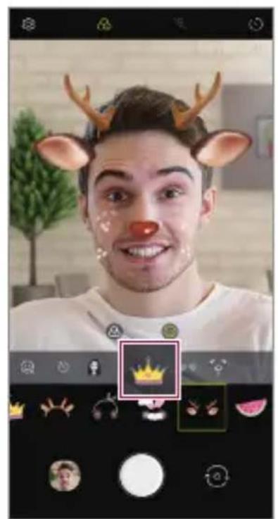 LG LMV500EM - Uso di My Avatar, AR Emoji, AR Sticker - 3