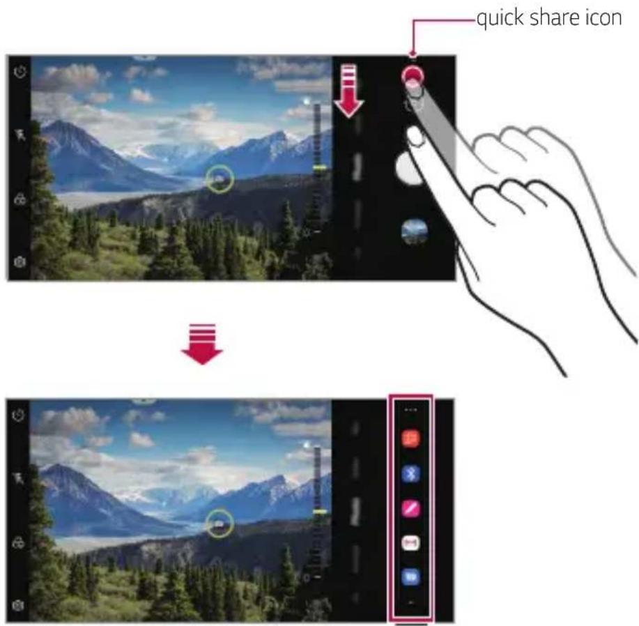 LG LMV500EM - quick share - 1