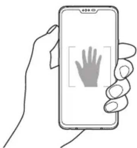 LG LMV500EM - Scatto tramite gesto della mano - 1
