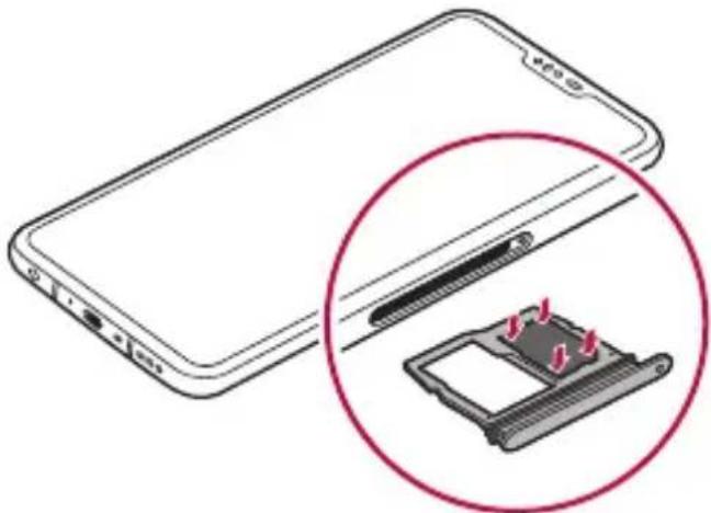 LG LMV500EM - De simkaart installeren - 5