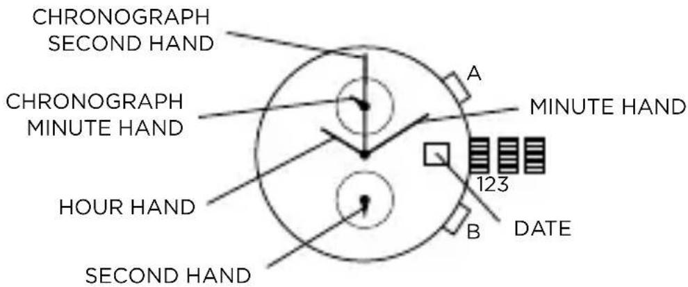 Armani AR2460 - CHRONOGRAPH 2 EYE - 1