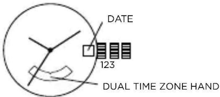 Armani AR2460 - DUAL TIME ZONE - 1