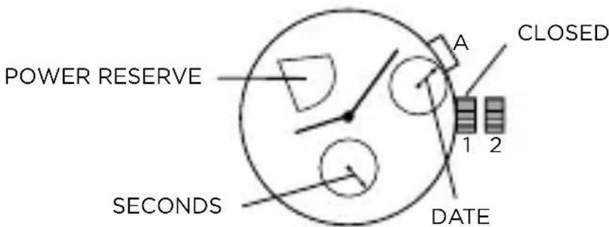 Armani AR2460 - POWER RESERVE/DATE - 1