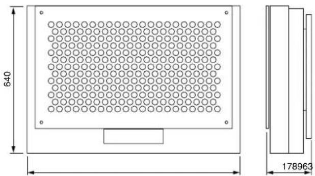 PIONEER BPDSPW - ■Schema van afmetingen - 1