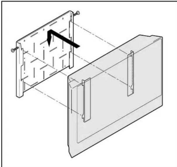 PIONEER BPDSPW - Assemblez le Projecteur de Son Audionumérique à la plaque de métal fixée au mur. - 1