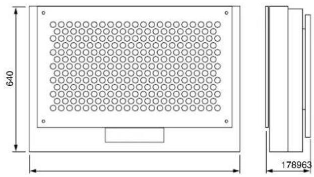 PIONEER BPDSPW - ■Diagramm zu den Abmessungen - 1