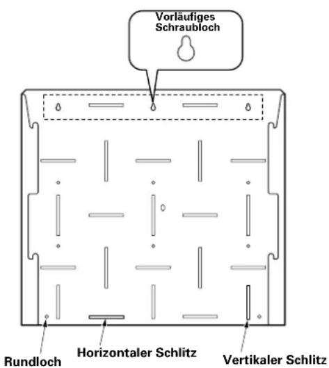 PIONEER BPDSPW - Haken Sie das Metall-Zubehörteil zur Wandmontage an der Wand an. - 1