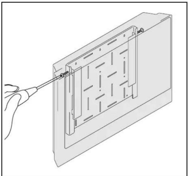 PIONEER BPDSPW - Schroef de Digitale Geluidsprojector aan de wanddraagconstructie zodat de projector niet kan verschuiven. - 1