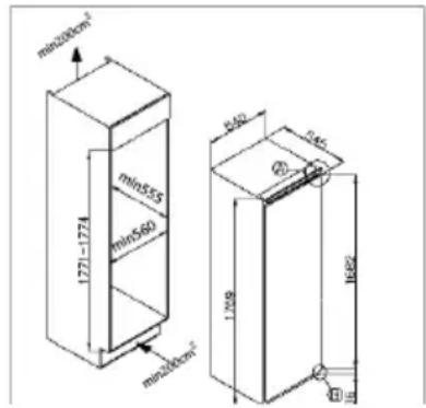 ROSIERES RBFP 3683 - Si se ha formado demasiado hielo en el congelador: - 1