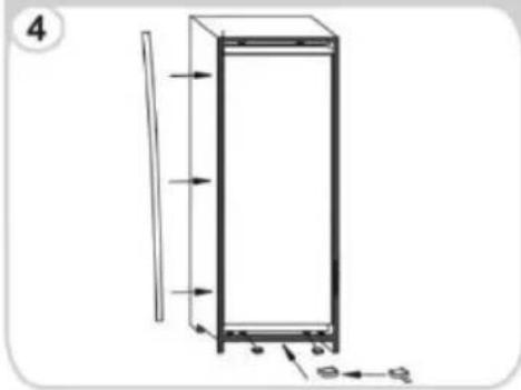 ROSIERES RBFP 3683 - Instalación en el armario - 5