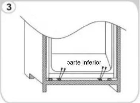 ROSIERES RBFP 3683 - Instalación en el armario - 4
