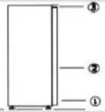 ROSIERES RBFP 3683 - Změna směru otvíráné dvířek spotřebrane - 5