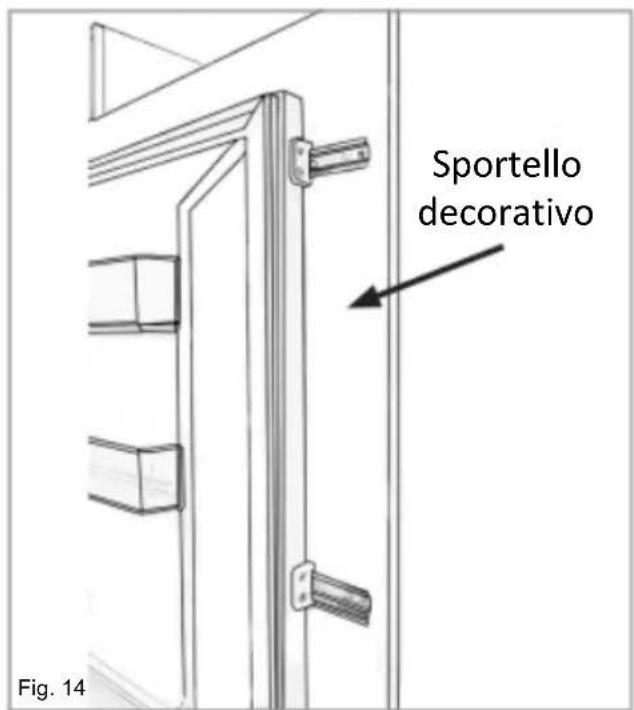 ROSIERES RBFP 3683 - Montaggio dello sportello decorativo - 4