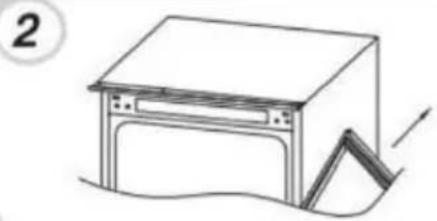 ROSIERES RBFP 3683 - Inversión de la puerta del aparato - 2