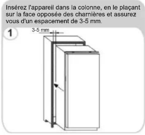 ROSIERES RBFP 3683 - Installation dans le meuble - 2
