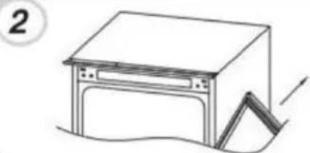 ROSIERES RBFP 3683 - De deur van het apparatus omkeren - 2