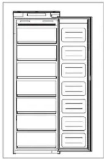 ROSIERES RBFP 3683 - Použitie mraznicky - 1