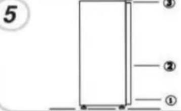 ROSIERES RBFP 3683 - Inversión de la puerta del aparato - 5