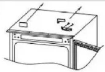 ROSIERES RBFP 3683 - Změna směru otvíráné dvířek spotřebrane - 1