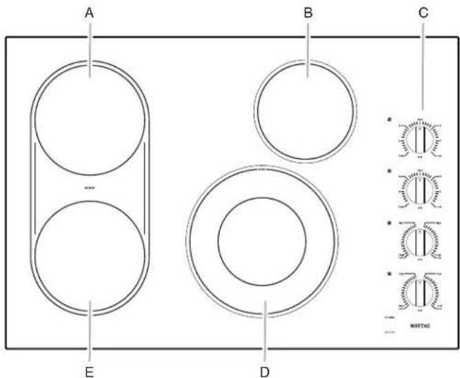 MAYTAG MEC8836HS - UTILISATION DE LA TABLE DE CUISSON - 3